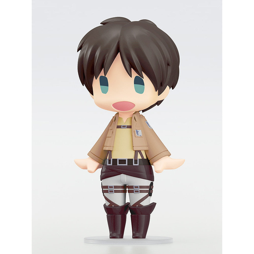 【新品即納】[FIG] HELLO! GOOD SMILE エレン・イェーガー 進撃の巨人 完成品 可動フィギュア グッドスマイルカンパニー(20250525)