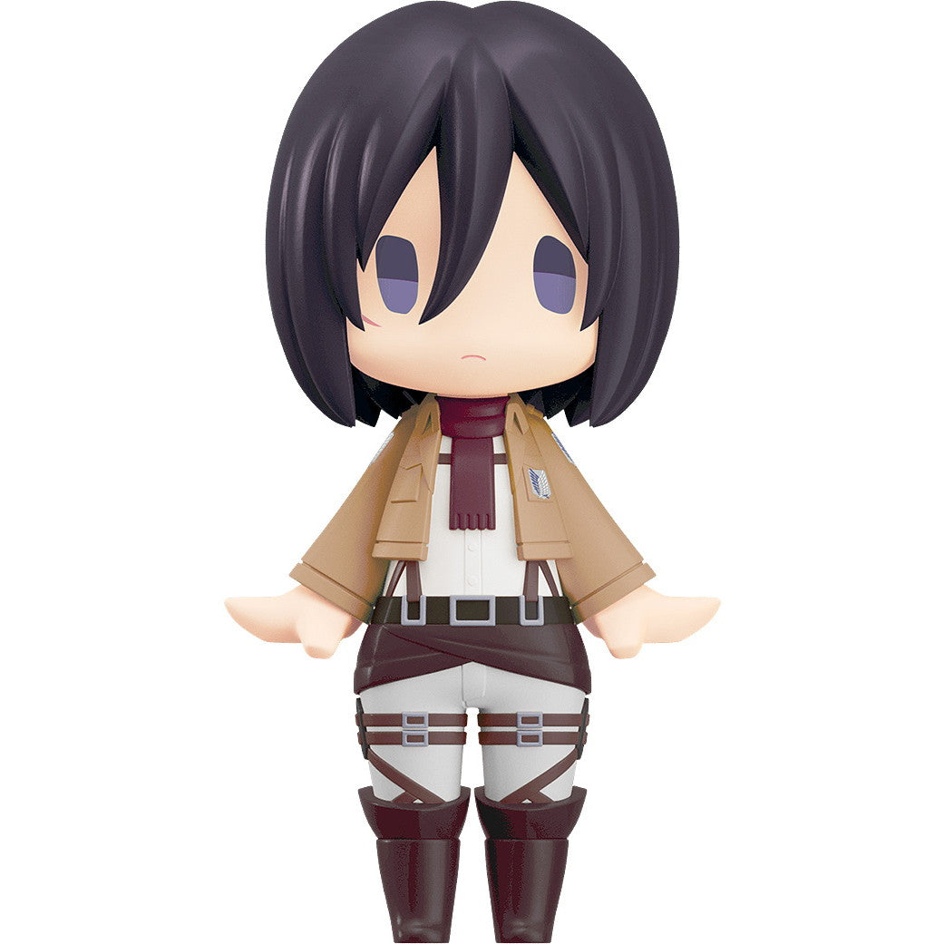 【新品即納】[FIG] HELLO! GOOD SMILE ミカサ・アッカーマン 進撃の巨人 完成品 可動フィギュア グッドスマイルカンパニー(20250525)