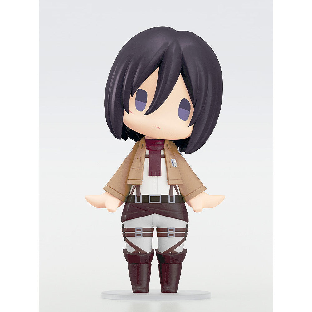 【新品即納】[FIG] HELLO! GOOD SMILE ミカサ・アッカーマン 進撃の巨人 完成品 可動フィギュア グッドスマイルカンパニー(20250525)