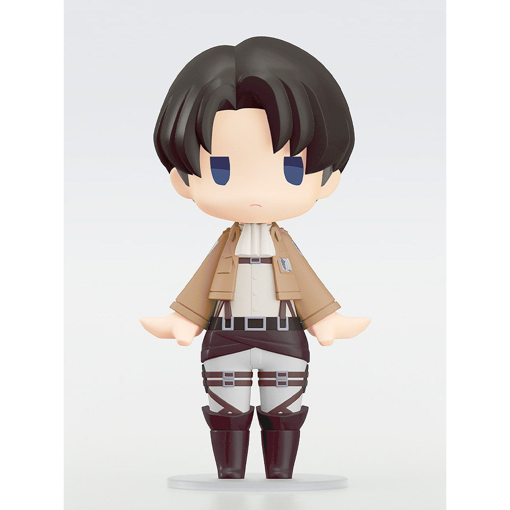 【新品即納】[FIG] HELLO! GOOD SMILE リヴァイ 進撃の巨人 完成品 可動フィギュア グッドスマイルカンパニー(20250525)
