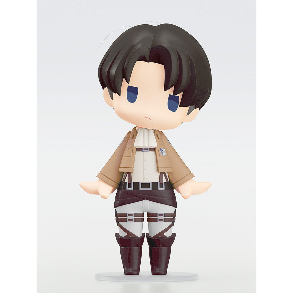 【新品即納】[FIG] HELLO! GOOD SMILE リヴァイ 進撃の巨人 完成品 可動フィギュア グッドスマイルカンパニー(20250525)