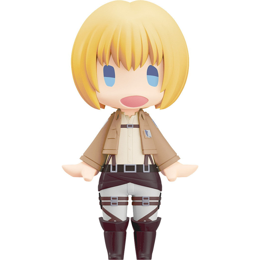 【新品即納】[FIG] HELLO! GOOD SMILE アルミン・アルレルト 進撃の巨人 完成品 可動フィギュア グッドスマイルカンパニー(20250525)