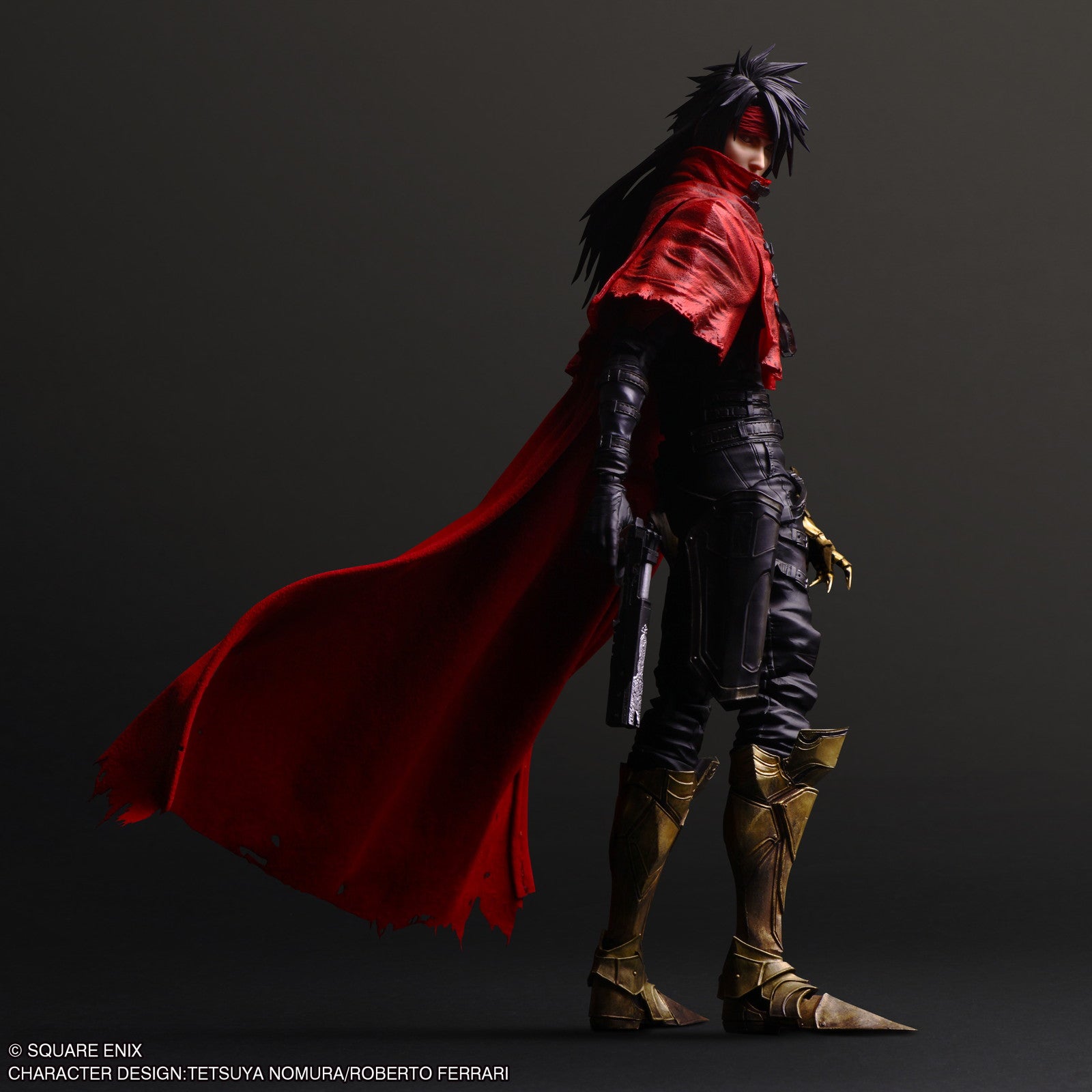【中古即納】[FIG] PLAY ARTS真(プレイアーツ真) ヴィンセント・ヴァレンタイン FINAL FANTASY VII REBIRTH(ファイナルファンタジー7 リバース) 完成品 可動フィギュア スクウェア・エニックス(20251031)