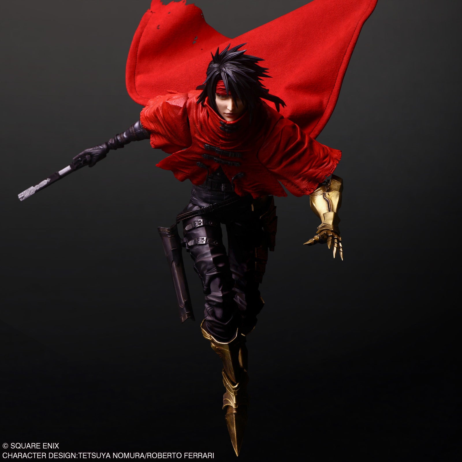 【中古即納】[FIG] PLAY ARTS真(プレイアーツ真) ヴィンセント・ヴァレンタイン FINAL FANTASY VII REBIRTH(ファイナルファンタジー7 リバース) 完成品 可動フィギュア スクウェア・エニックス(20251031)