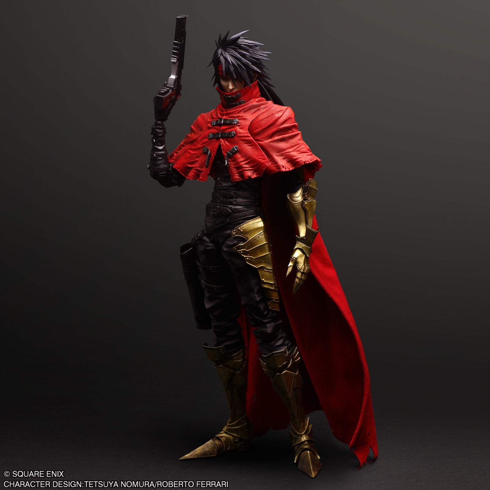 【中古即納】[FIG] PLAY ARTS真(プレイアーツ真) ヴィンセント・ヴァレンタイン FINAL FANTASY VII REBIRTH(ファイナルファンタジー7 リバース) 完成品 可動フィギュア スクウェア・エニックス(20251031)