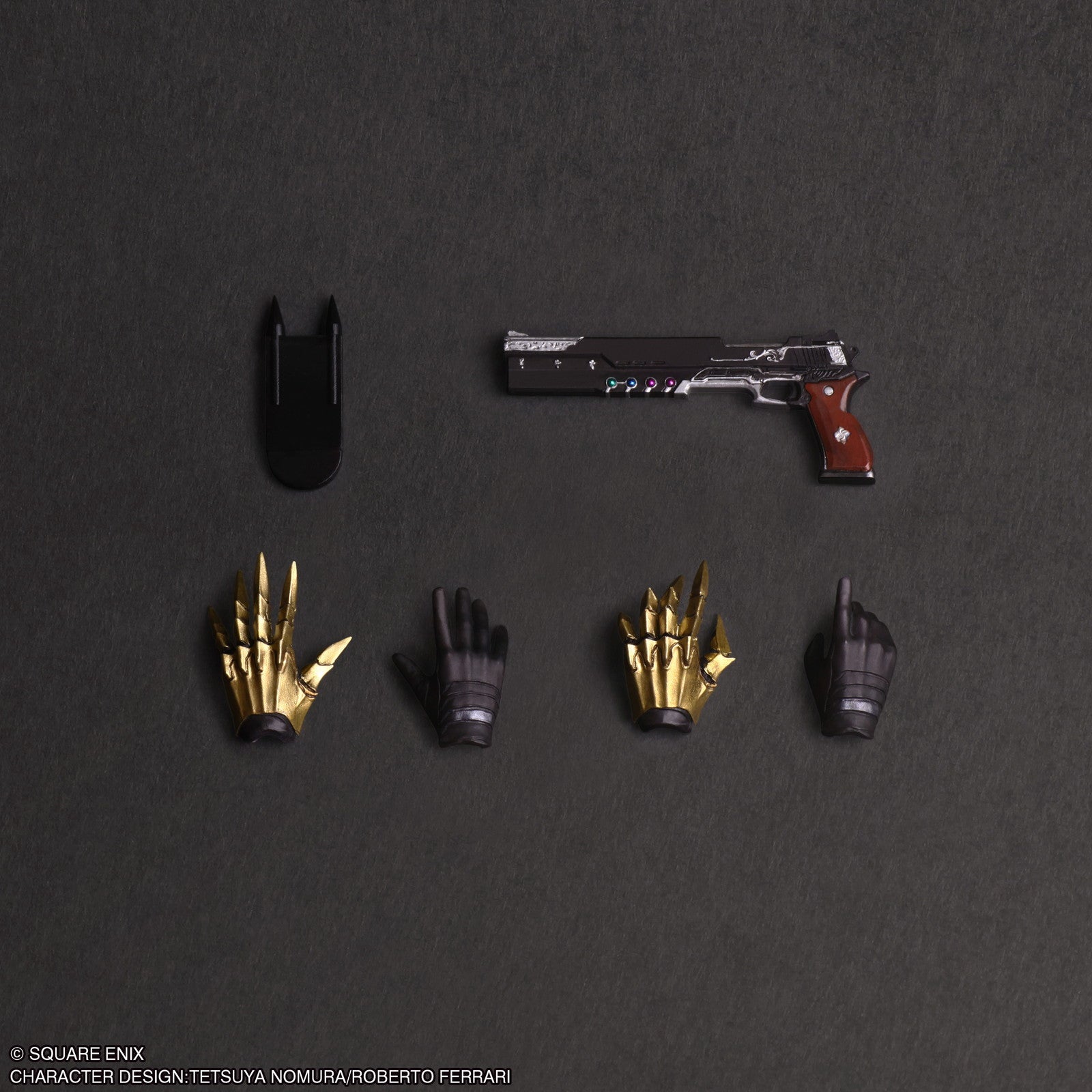 【中古即納】[FIG] PLAY ARTS真(プレイアーツ真) ヴィンセント・ヴァレンタイン FINAL FANTASY VII REBIRTH(ファイナルファンタジー7 リバース) 完成品 可動フィギュア スクウェア・エニックス(20251031)
