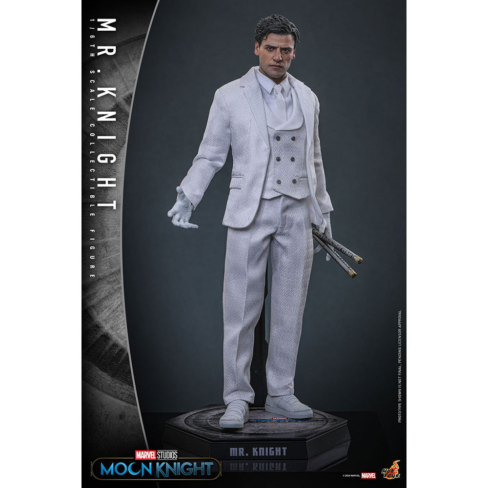 【新品】【お取り寄せ】[FIG] テレビ・マスターピース Mr.ナイト ムーンナイト 1/6 完成品 可動フィギュア(TM#139) ホットトイズ(20260131)