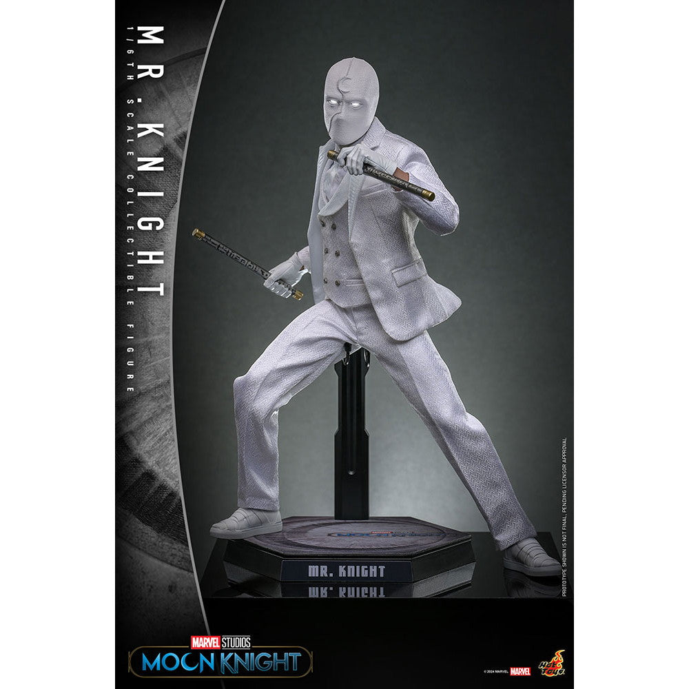 【新品】【お取り寄せ】[FIG] テレビ・マスターピース Mr.ナイト ムーンナイト 1/6 完成品 可動フィギュア(TM#139) ホットトイズ(20260131)