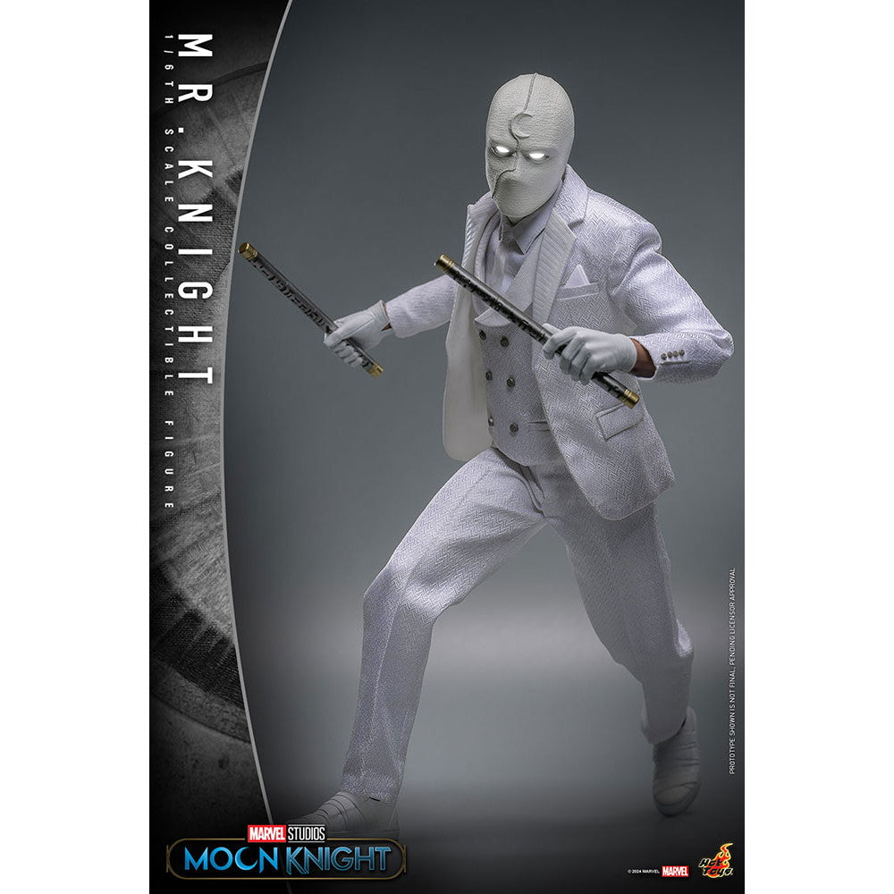 【新品】【お取り寄せ】[FIG] テレビ・マスターピース Mr.ナイト ムーンナイト 1/6 完成品 可動フィギュア(TM#139) ホットトイズ(20260131)