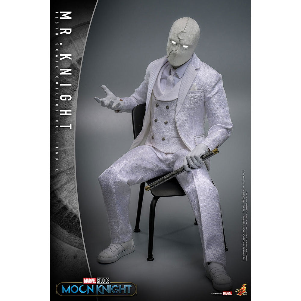 【新品】【お取り寄せ】[FIG] テレビ・マスターピース Mr.ナイト ムーンナイト 1/6 完成品 可動フィギュア(TM#139) ホットトイズ(20260131)