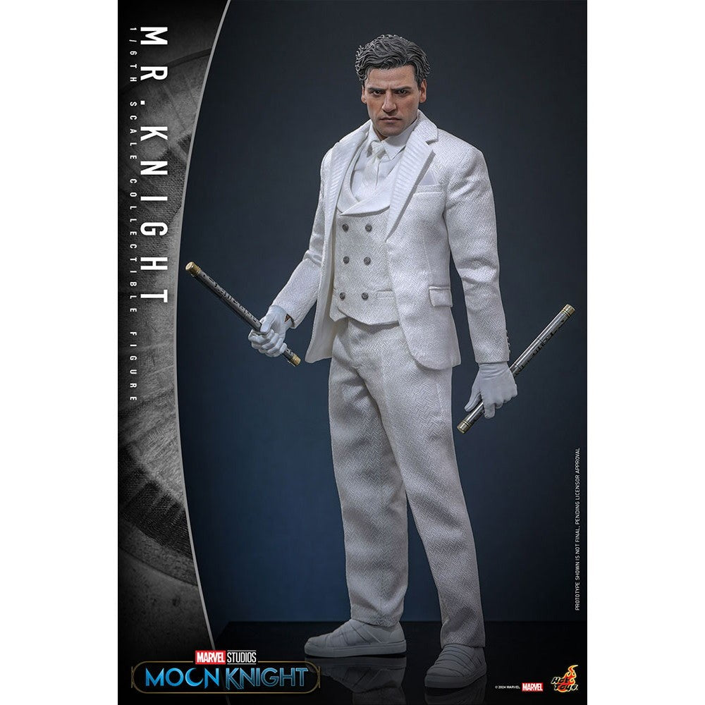 【新品】【お取り寄せ】[FIG] テレビ・マスターピース Mr.ナイト ムーンナイト 1/6 完成品 可動フィギュア(TM#139) ホットトイズ(20260131)