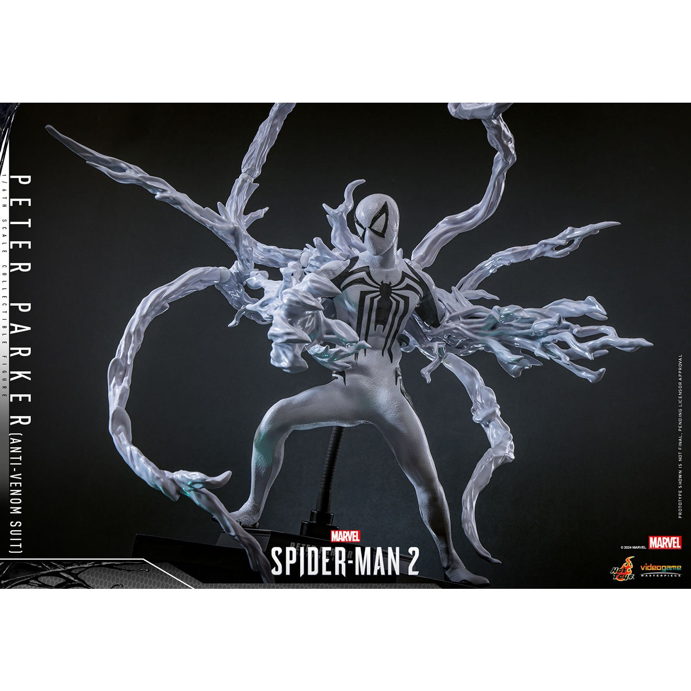 【新品即納】[FIG] ビデオゲーム・マスターピース ピーター・パーカー/スパイダーマン(アンチヴェノム・スーツ) Marvel's Spider-Man 2(マーベルズ スパイダーマン2) 1/6 完成品 可動フィギュア(VGM#69) ホットトイズ(20260131)