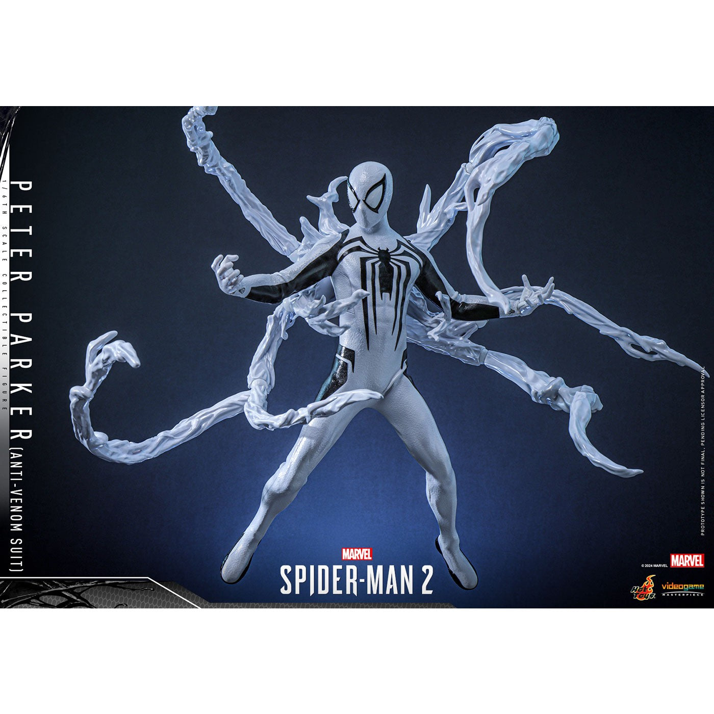 【新品即納】[FIG] ビデオゲーム・マスターピース ピーター・パーカー/スパイダーマン(アンチヴェノム・スーツ) Marvel's Spider-Man 2(マーベルズ スパイダーマン2) 1/6 完成品 可動フィギュア(VGM#69) ホットトイズ(20260131)
