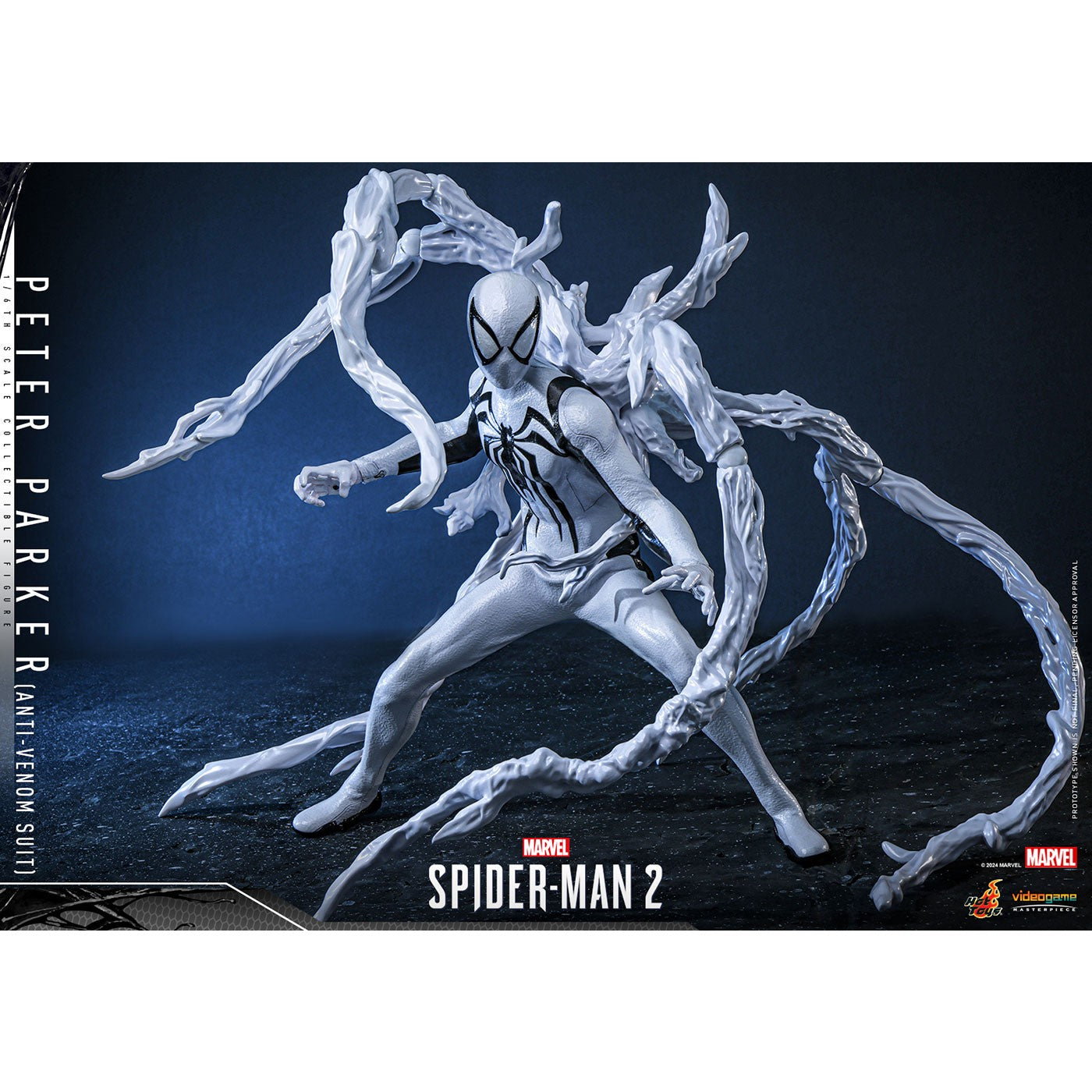 【新品】【お取り寄せ】[FIG] ビデオゲーム・マスターピース ピーター・パーカー/スパイダーマン(アンチヴェノム・スーツ) Marvel's Spider-Man 2(マーベルズ スパイダーマン2) 1/6 完成品 可動フィギュア(VGM#69) ホットトイズ(20260131)