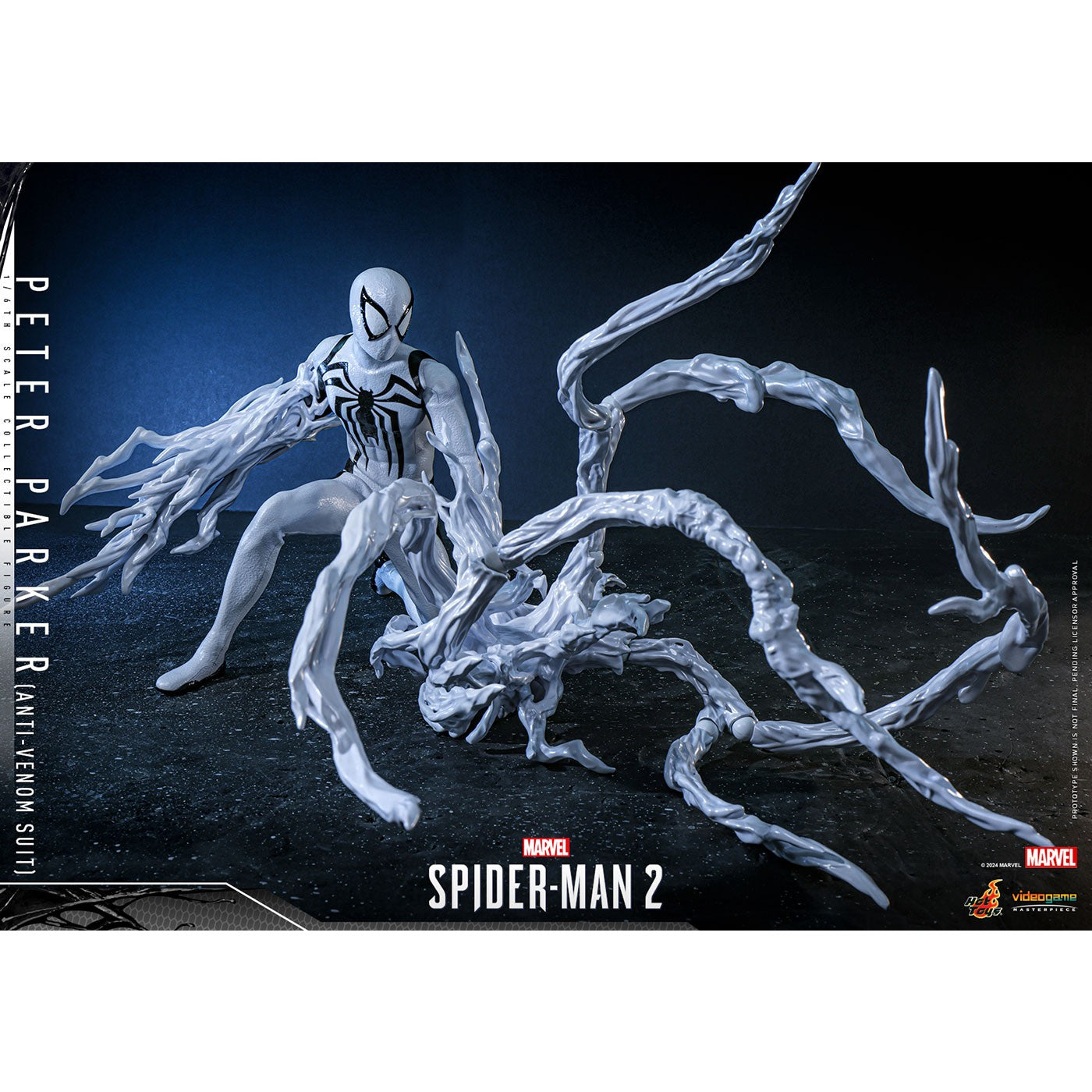 【新品】【お取り寄せ】[FIG] ビデオゲーム・マスターピース ピーター・パーカー/スパイダーマン(アンチヴェノム・スーツ) Marvel's Spider-Man 2(マーベルズ スパイダーマン2) 1/6 完成品 可動フィギュア(VGM#69) ホットトイズ(20260131)