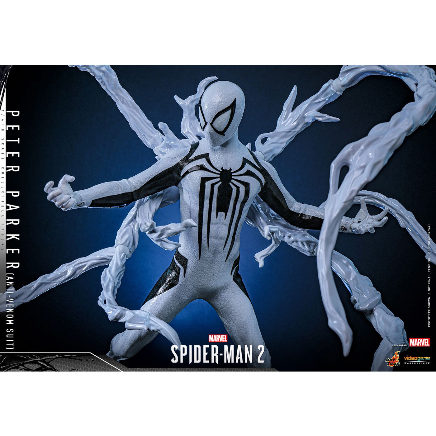 【新品即納】[FIG] ビデオゲーム・マスターピース ピーター・パーカー/スパイダーマン(アンチヴェノム・スーツ) Marvel's Spider-Man 2(マーベルズ スパイダーマン2) 1/6 完成品 可動フィギュア(VGM#69) ホットトイズ(20260131)