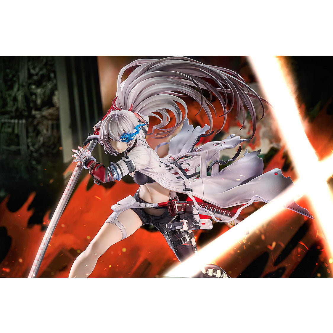 【新品即納】[FIG] ルシア・深紅ノ影 パニシング:グレイレイヴン 1/7 完成品 フィギュア グッドスマイルアーツ上海(20251209)