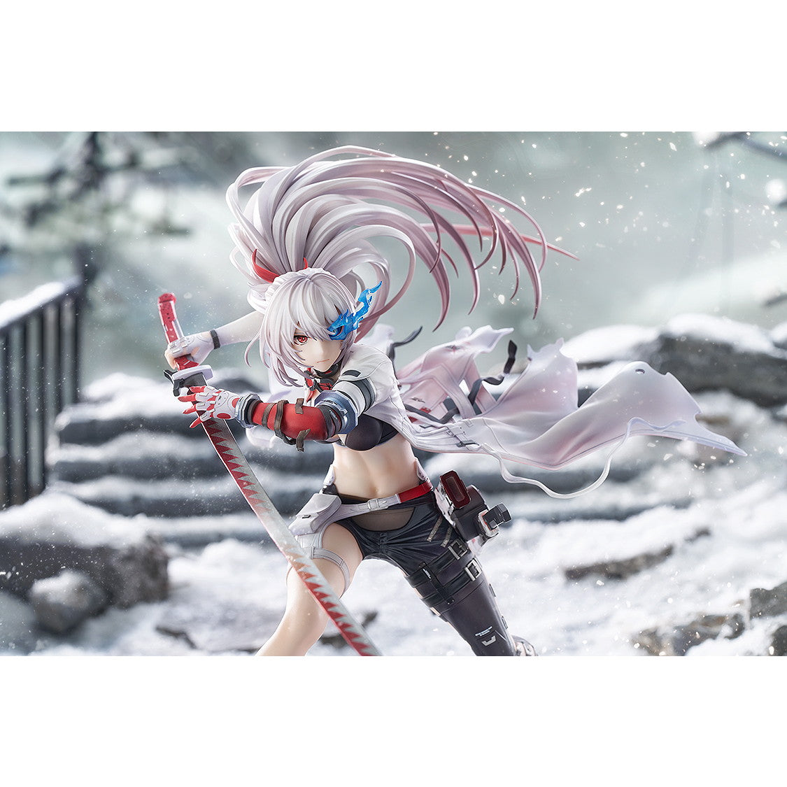 【新品即納】[FIG] ルシア・深紅ノ影 パニシング:グレイレイヴン 1/7 完成品 フィギュア グッドスマイルアーツ上海(20251209)