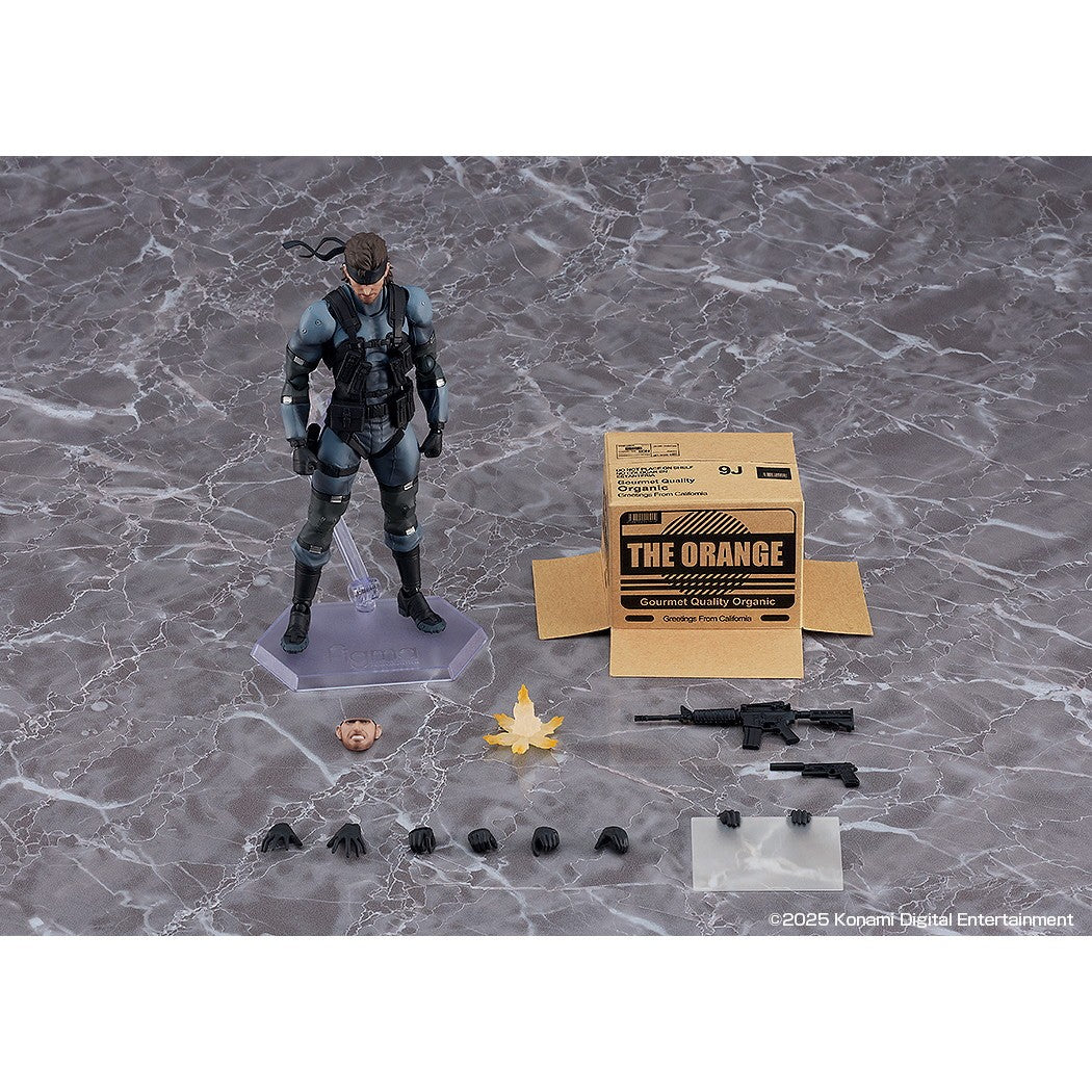 【新品】【お取り寄せ】[FIG] figma(フィグマ) 645 ソリッド・スネーク MGS2 ver. アップデートエディション METAL GEAR SOLID2 SONS OF LIBERTY(メタルギアソリッド2 サンズ・オブ・リバティ) 完成品 可動フィギュア マックスファクトリー(20251228)