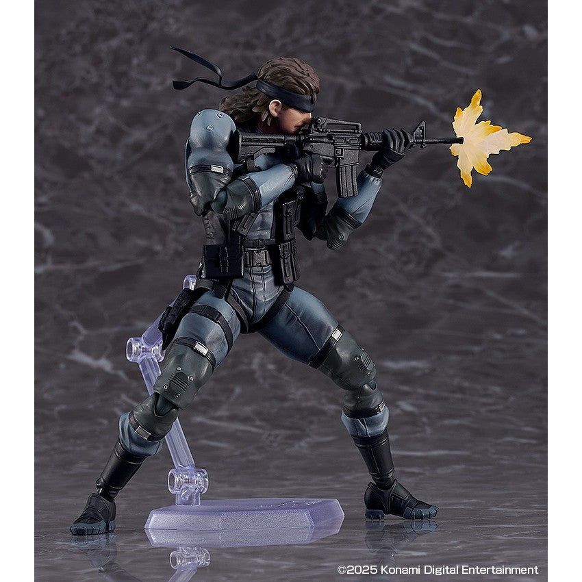 【新品】【お取り寄せ】[FIG] figma(フィグマ) 645 ソリッド・スネーク MGS2 ver. アップデートエディション METAL GEAR SOLID2 SONS OF LIBERTY(メタルギアソリッド2 サンズ・オブ・リバティ) 完成品 可動フィギュア マックスファクトリー(20251228)