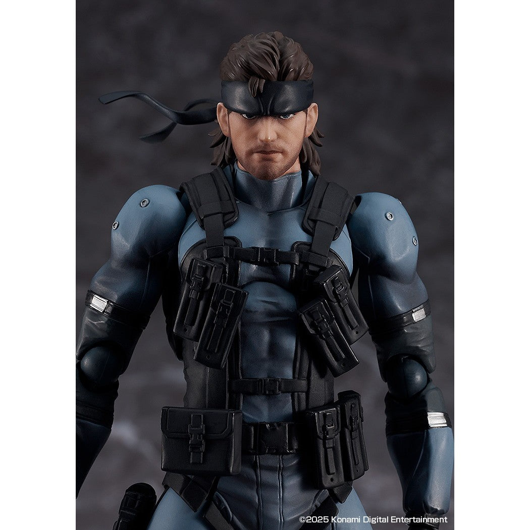 【新品】【お取り寄せ】[FIG] figma(フィグマ) 645 ソリッド・スネーク MGS2 ver. アップデートエディション METAL GEAR SOLID2 SONS OF LIBERTY(メタルギアソリッド2 サンズ・オブ・リバティ) 完成品 可動フィギュア マックスファクトリー(20251228)