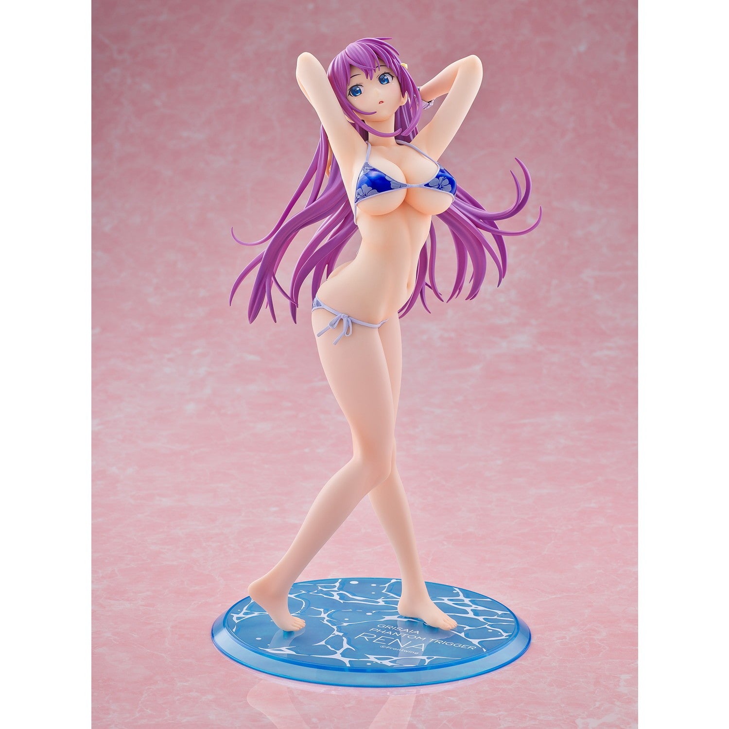 【新品】【お取り寄せ】[FIG] レナ(深見玲奈)-メタリックブルーver.-(ふかみれな) グリザイア:ファントムトリガー 1/6 完成品 フィギュア(PVC347) オーキッドシード(20260304)