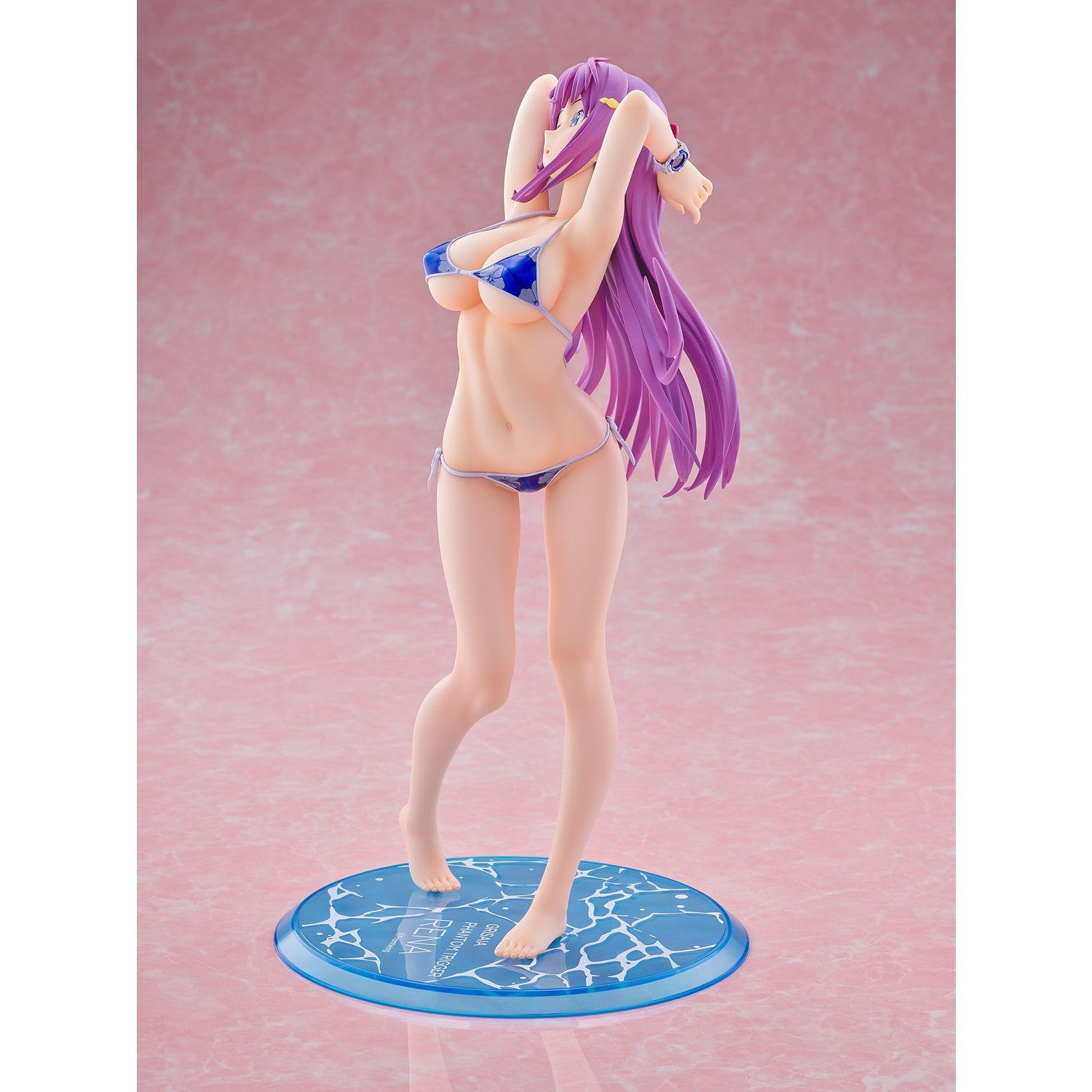 【新品】【お取り寄せ】[FIG] レナ(深見玲奈)-メタリックブルーver.-(ふかみれな) グリザイア:ファントムトリガー 1/6 完成品 フィギュア(PVC347) オーキッドシード(20260304)