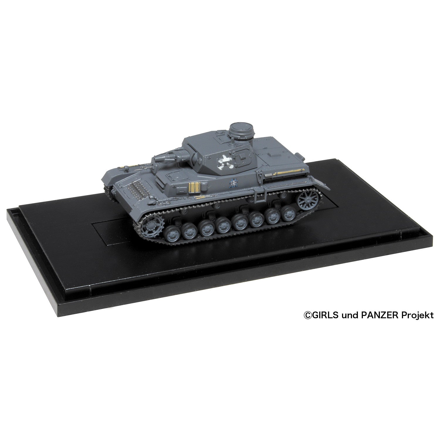 【新品即納】[FIG] (再々販) てのひら戦車道コレクション IV号戦車D型 あんこうチーム発見時 ガールズ&パンツァー 1/72 完成品 フィギュア(GPC72-15) プラッツ(20250930)