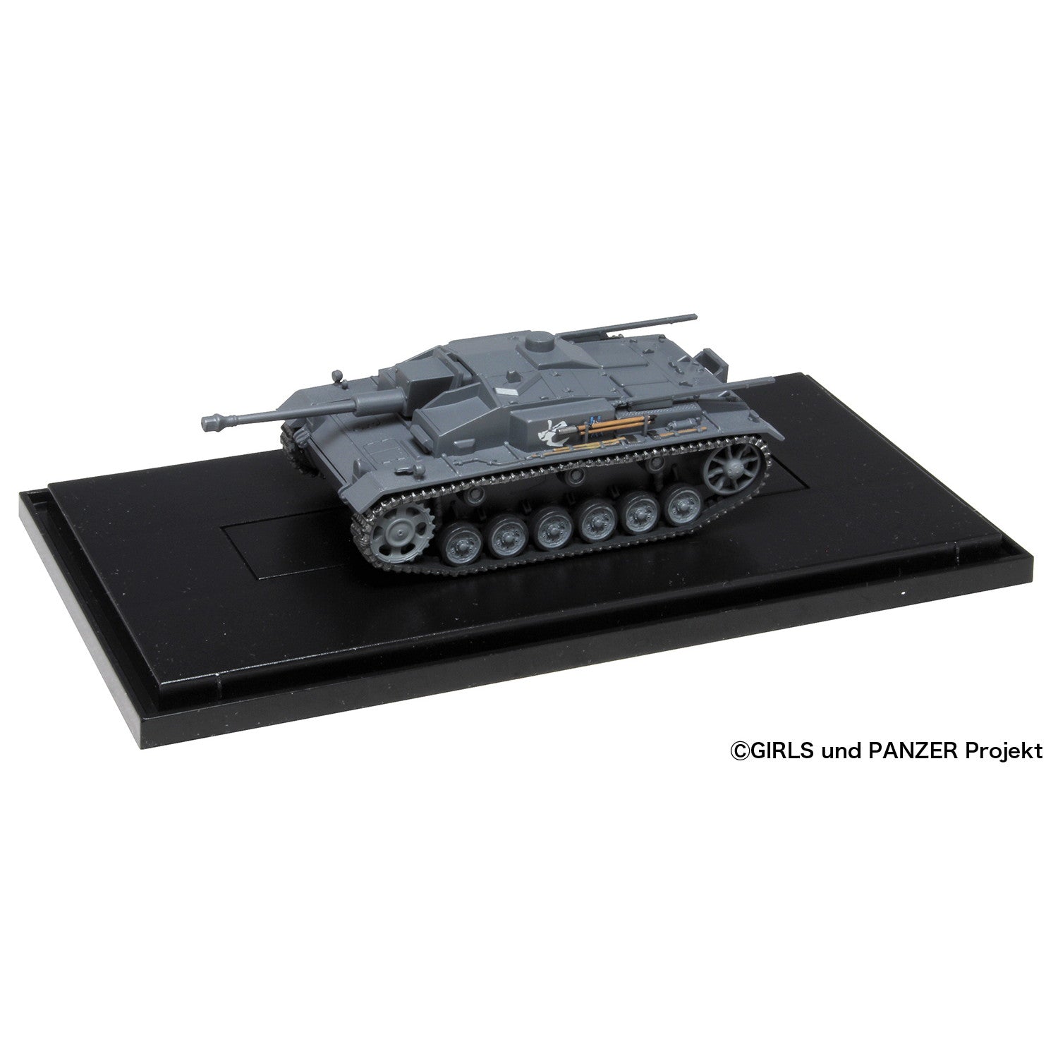 【新品即納】[FIG] (再々販) てのひら戦車道コレクション III号突撃砲F型 カバさんチーム発見時 ガールズ&パンツァー 1/72 完成品 フィギュア(GPC72-16) プラッツ(20250930)