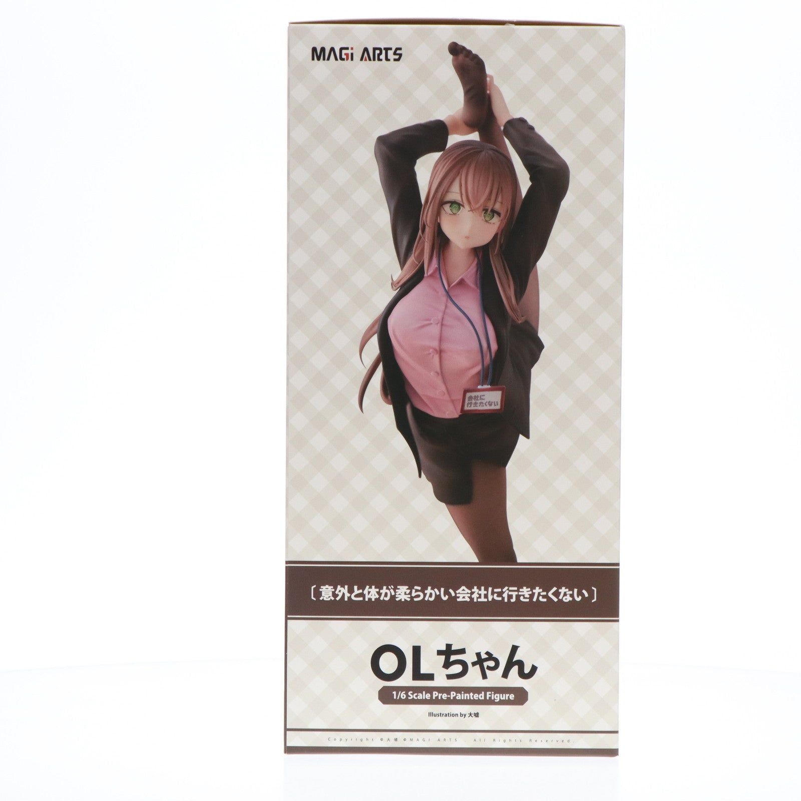 【中古即納】[FIG] 色紙付属 意外と体が柔らかい会社に行きたくないOLちゃん ピンクVer. 1/6 完成品 フィギュア MAGI ARTS(マギアーツ)(20250131)