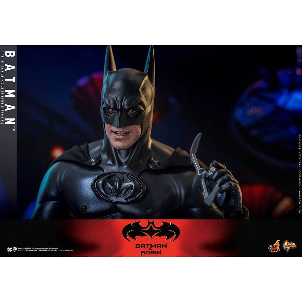 【中古即納】[FIG] ムービー・マスターピース バットマン バットマン&ロビン Mr.フリーズの逆襲 1/6 完成品 可動フィギュア(MM#786) ホットトイズ(20260131)