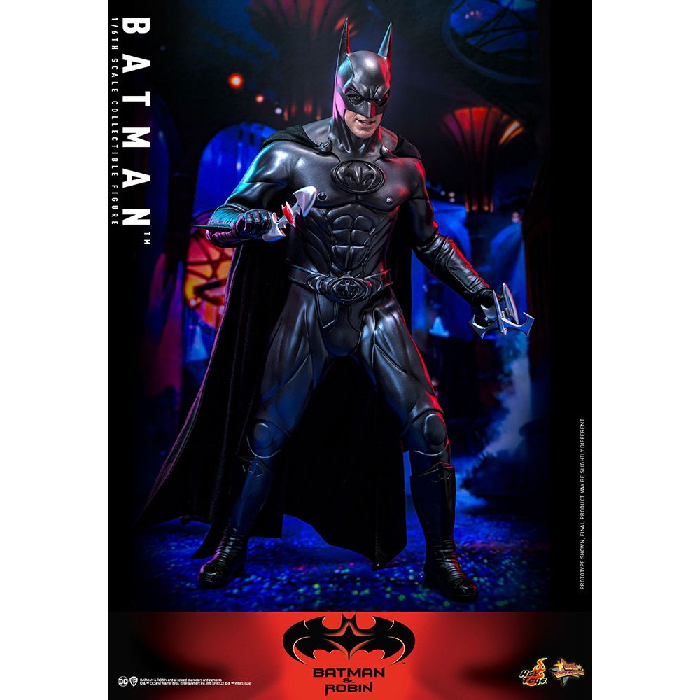 【中古即納】[FIG] ムービー・マスターピース バットマン バットマン&ロビン Mr.フリーズの逆襲 1/6 完成品 可動フィギュア(MM#786) ホットトイズ(20260131)