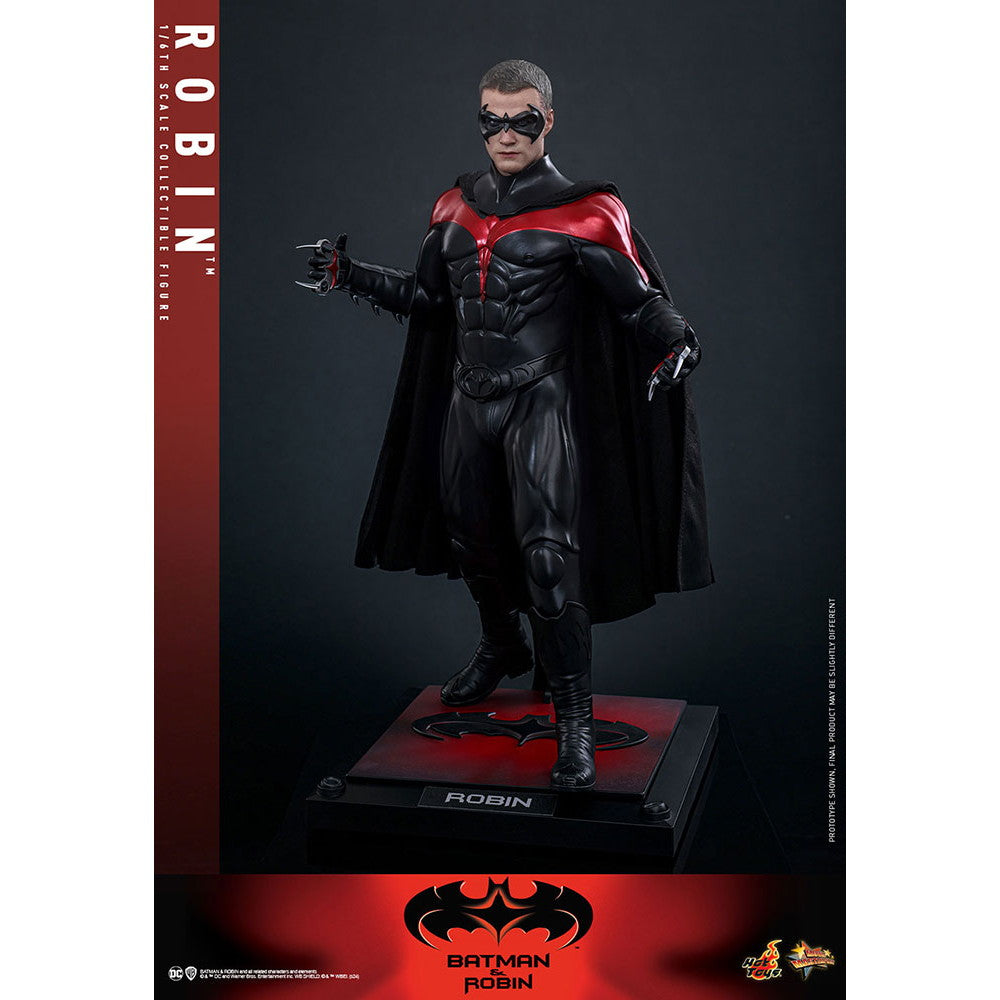 【中古即納】[FIG] ムービー・マスターピース ロビン バットマン&ロビン Mr.フリーズの逆襲 1/6 完成品 可動フィギュア(MM#787) ホットトイズ(20260131)