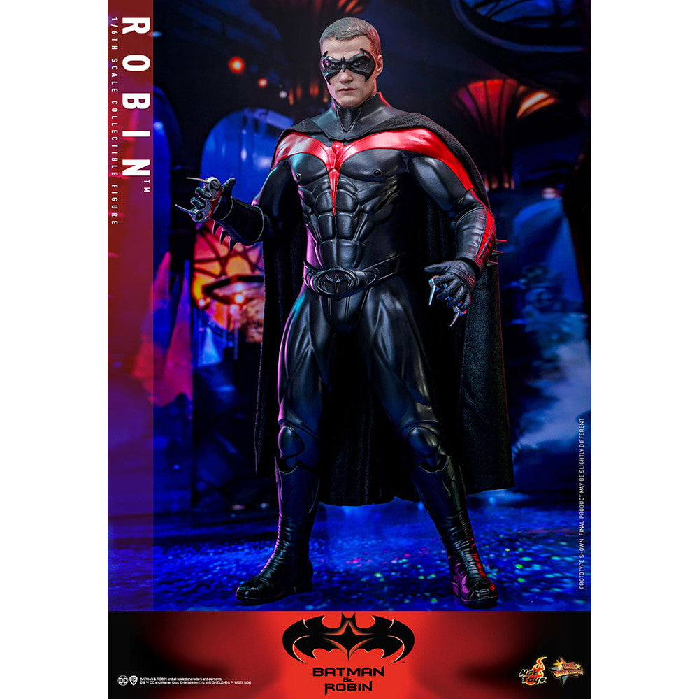【中古即納】[FIG] ムービー・マスターピース ロビン バットマン&ロビン Mr.フリーズの逆襲 1/6 完成品 可動フィギュア(MM#787) ホットトイズ(20260131)