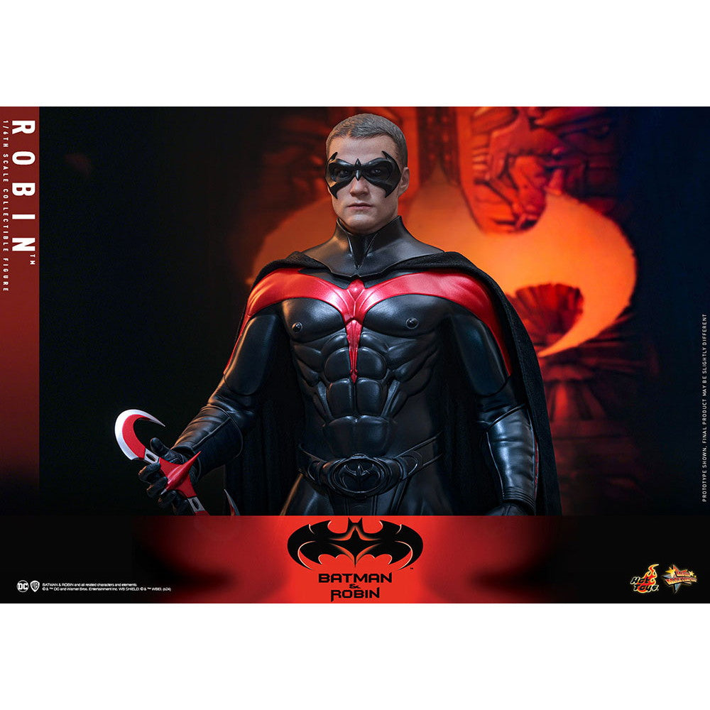 【中古即納】[FIG] ムービー・マスターピース ロビン バットマン&ロビン Mr.フリーズの逆襲 1/6 完成品 可動フィギュア(MM#787) ホットトイズ(20260131)