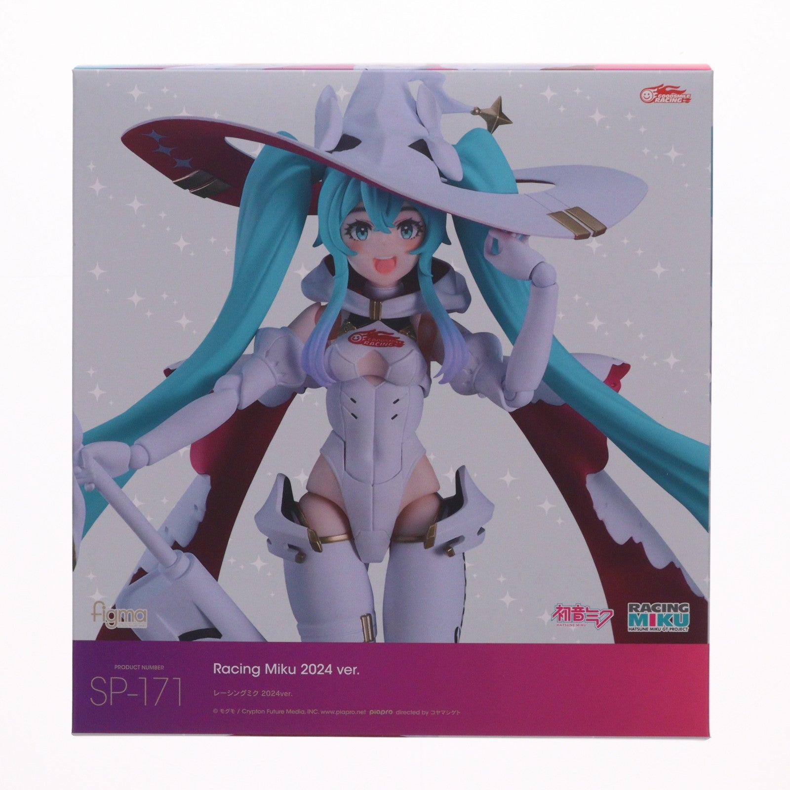 【中古即納】[FIG] figma(フィグマ) SP-171 レーシングミク 2024ver. 初音ミク GTプロジェクト 完成品 可動フィギュア グッドスマイルレーシング(20251226)