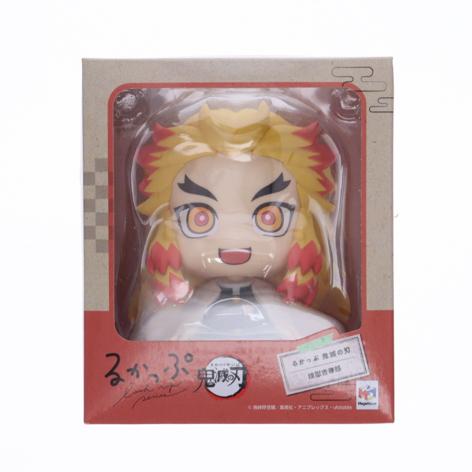 【中古即納】[FIG] (フィギュア単品) るかっぷ 煉獄杏寿郎(れんごくきょうじゅろう) るかっぷ 煉獄杏寿郎&栗花落カナヲセット 鬼滅の刃 完成品 フィギュア メガハウス(20210531)