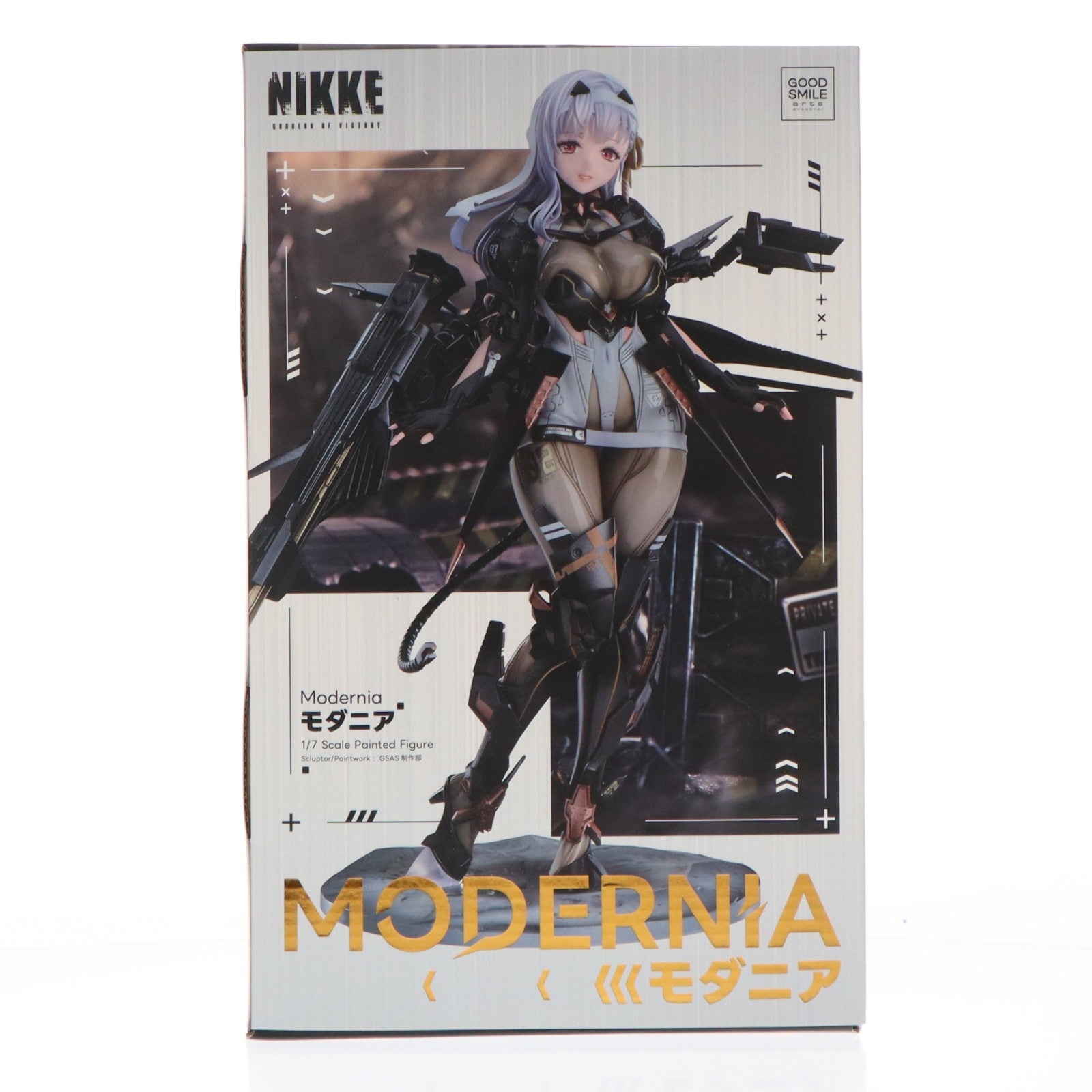 【中古即納】[FIG] グッドスマイルカンパニー公式ショップ特典付属 モダニア 勝利の女神:NIKKE(ニケ) 1/7 完成品 フィギュア グッドスマイルアーツ上海(20260305)