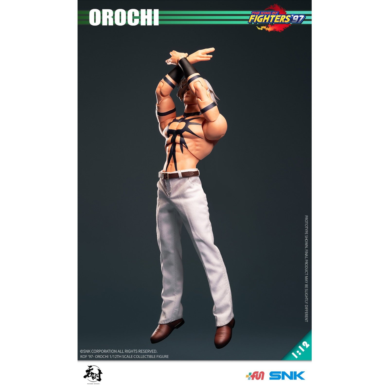 【新品即納】[FIG] オロチ THE KING OF FIGHTERS '97(ザ・キング・オブ・ファイターズ97) 1/12 完成品 アクションフィギュア(TS-015) TUNSHI STUDIO(タンシスタジオ)(20250630)