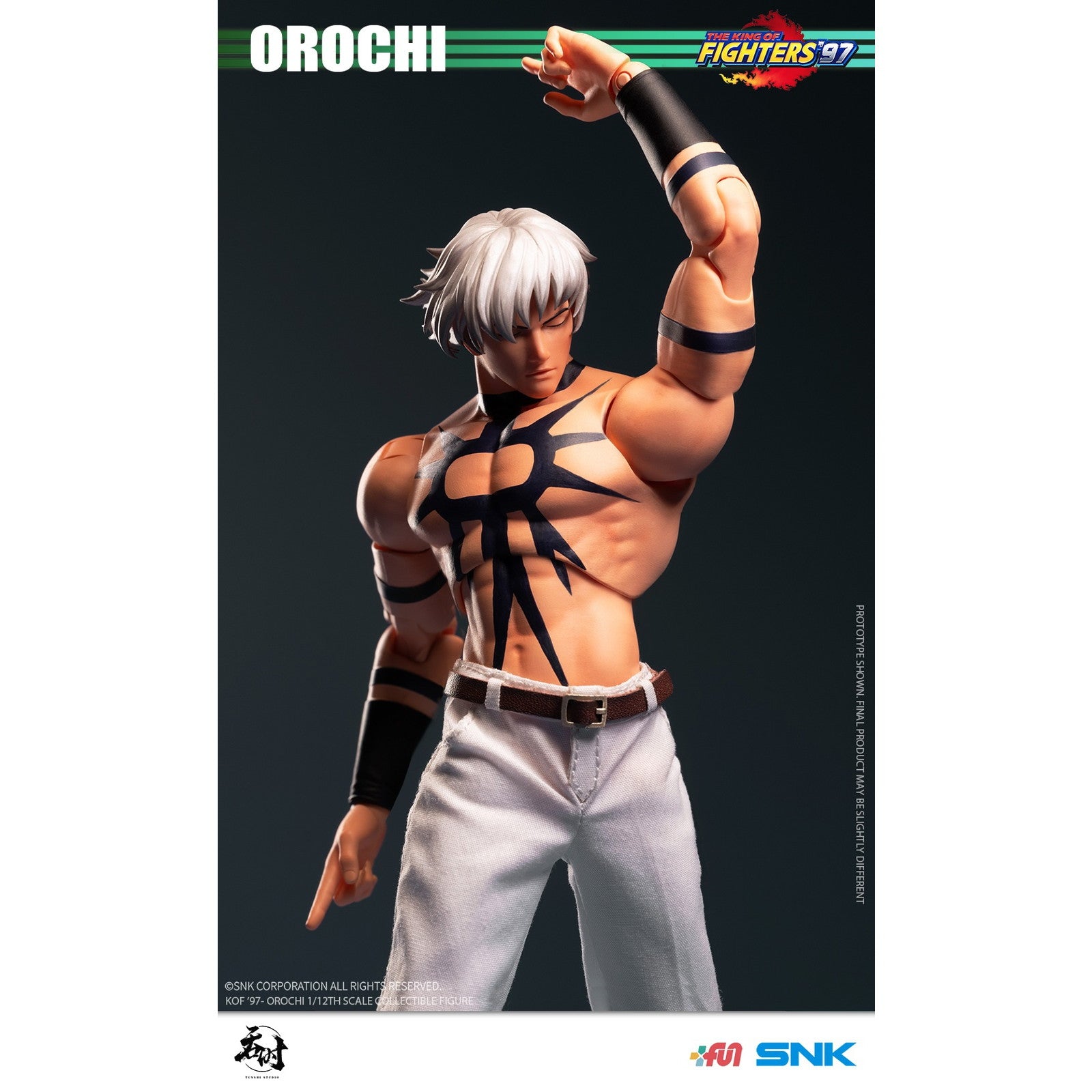 【新品即納】[FIG] オロチ THE KING OF FIGHTERS '97(ザ・キング・オブ・ファイターズ97) 1/12 完成品 アクションフィギュア(TS-015) TUNSHI STUDIO(タンシスタジオ)(20250630)