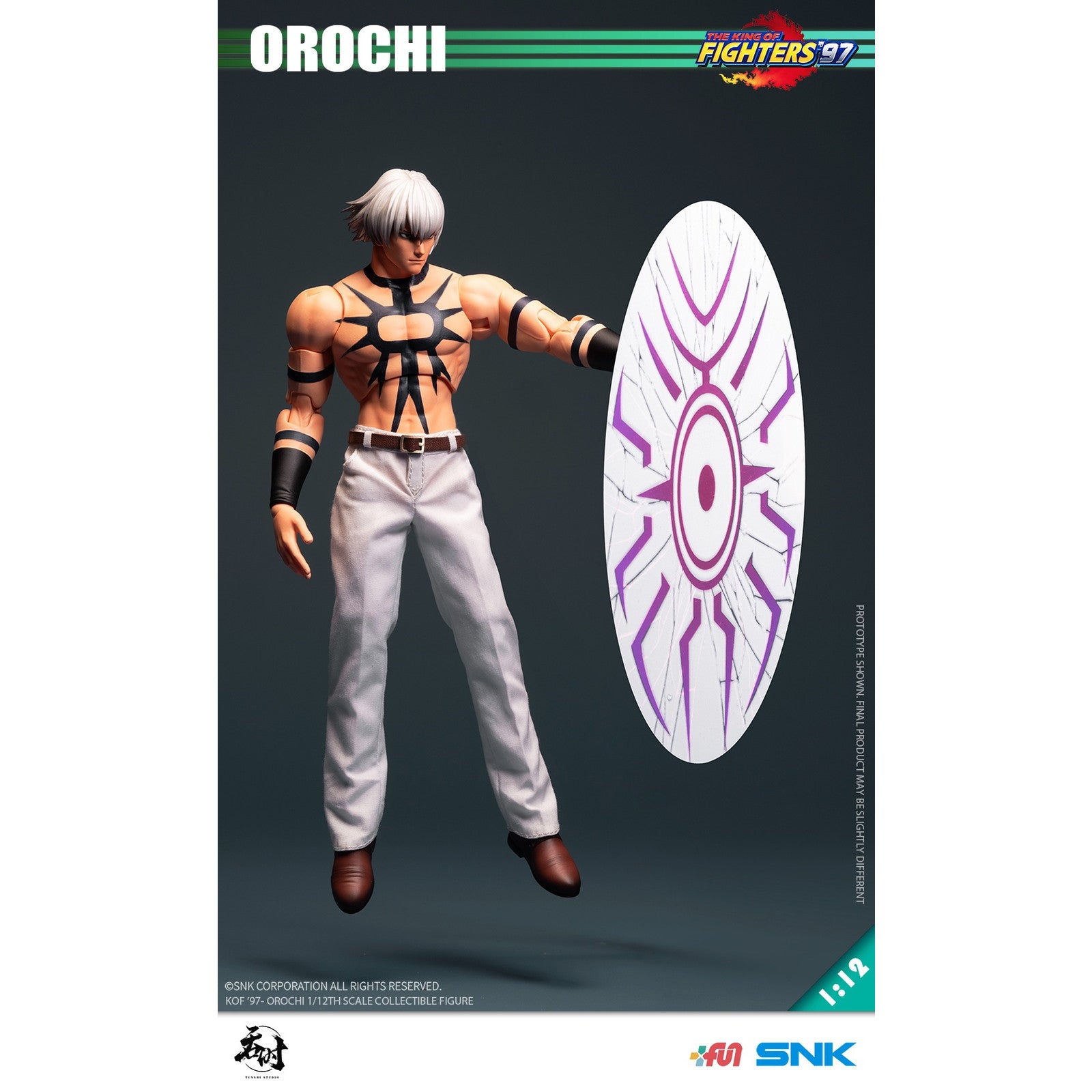 【新品即納】[FIG] オロチ THE KING OF FIGHTERS '97(ザ・キング・オブ・ファイターズ97) 1/12 完成品 アクションフィギュア(TS-015) TUNSHI STUDIO(タンシスタジオ)(20250630)
