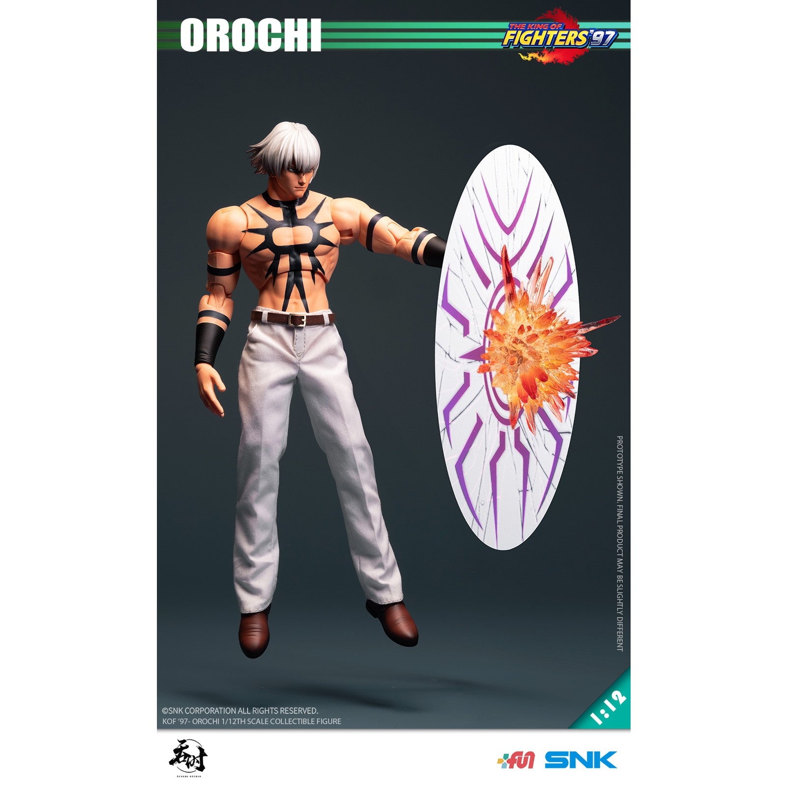 【新品即納】[FIG] オロチ THE KING OF FIGHTERS '97(ザ・キング・オブ・ファイターズ97) 1/12 完成品 アクションフィギュア(TS-015) TUNSHI STUDIO(タンシスタジオ)(20250630)