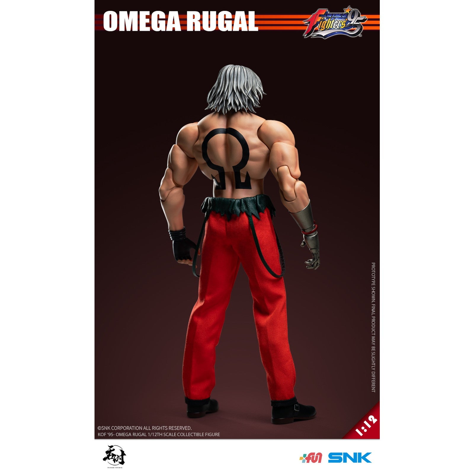 【新品即納】[FIG] オメガ・ルガール THE KING OF FIGHTERS '95(ザ・キング・オブ・ファイターズ95) 1/12 完成品 アクションフィギュア(TS-016) TUNSHI STUDIO(タンシスタジオ)(20250630)