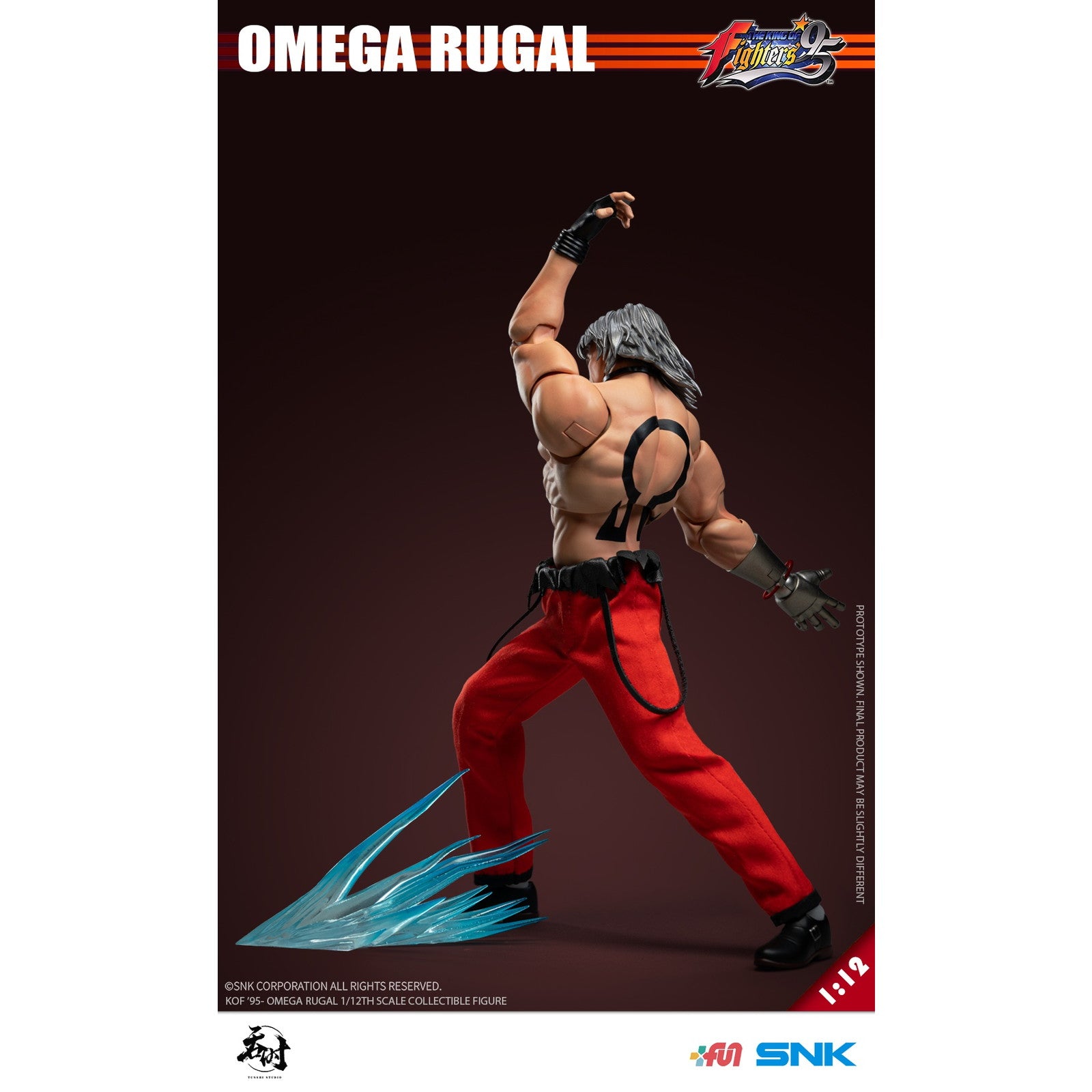 【新品即納】[FIG] オメガ・ルガール THE KING OF FIGHTERS '95(ザ・キング・オブ・ファイターズ95) 1/12 完成品 アクションフィギュア(TS-016) TUNSHI STUDIO(タンシスタジオ)(20250630)