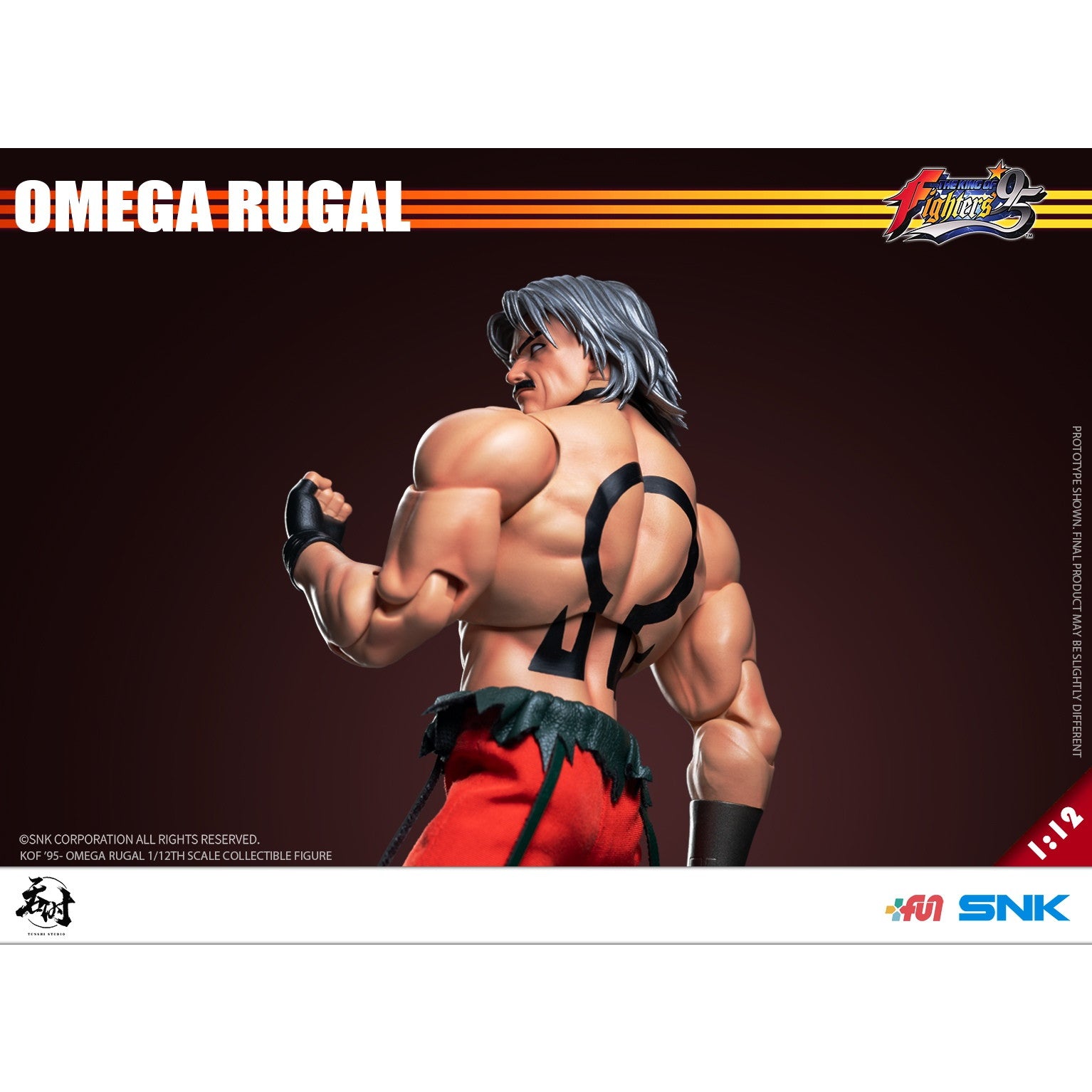 【新品即納】[FIG] オメガ・ルガール THE KING OF FIGHTERS '95(ザ・キング・オブ・ファイターズ95) 1/12 完成品 アクションフィギュア(TS-016) TUNSHI STUDIO(タンシスタジオ)(20250630)