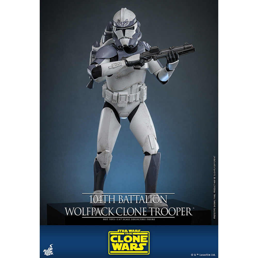 【予約安心出荷】[FIG] テレビ・マスターピース クローン・トルーパー(ウルフパック/第104大隊) STAR WARS(スター・ウォーズ) クローン・ウォーズ 1/6 完成品 アクションフィギュア(TMS142) ホットトイズ(2026年1月)