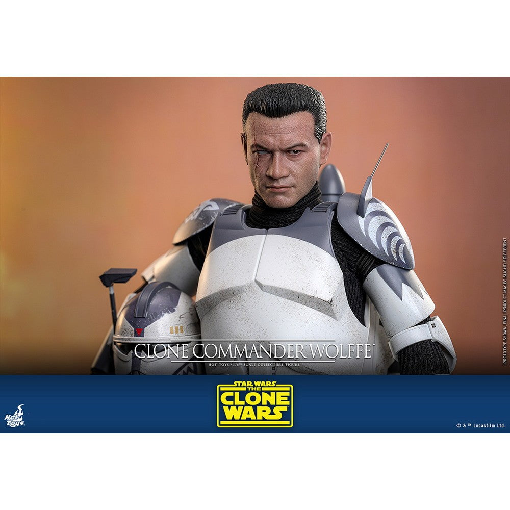 【新品】【お取り寄せ】[FIG] テレビ・マスターピース コマンダー・ウォルフ STAR WARS(スター・ウォーズ) クローン・ウォーズ 1/6 完成品 アクションフィギュア(TMS141) ホットトイズ(20260131)