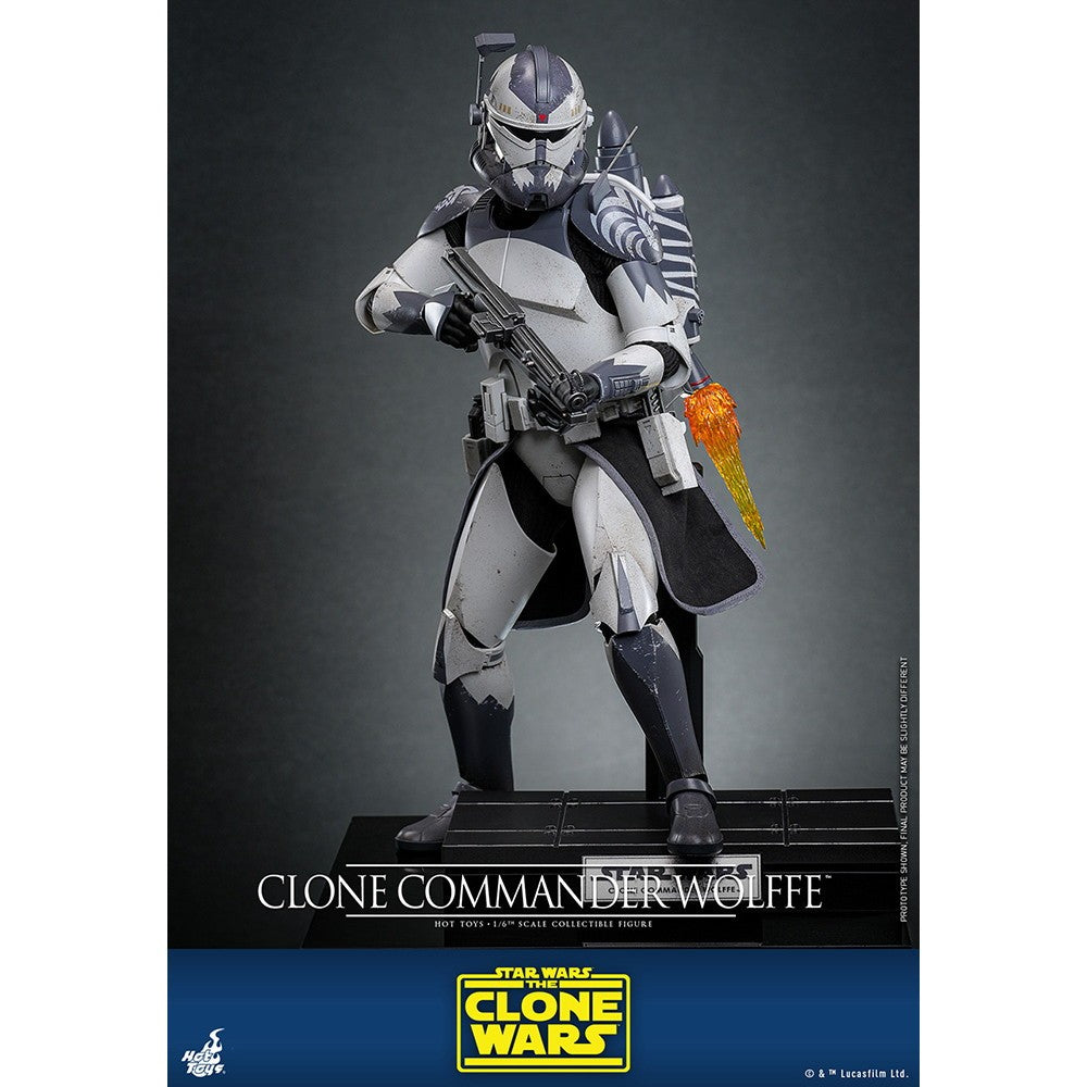 【新品】【お取り寄せ】[FIG] テレビ・マスターピース コマンダー・ウォルフ STAR WARS(スター・ウォーズ) クローン・ウォーズ 1/6 完成品 アクションフィギュア(TMS141) ホットトイズ(20260131)