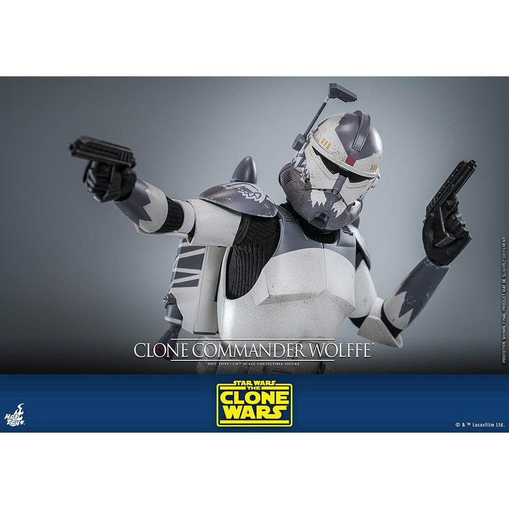 【新品】【お取り寄せ】[FIG] テレビ・マスターピース コマンダー・ウォルフ STAR WARS(スター・ウォーズ) クローン・ウォーズ 1/6 完成品 アクションフィギュア(TMS141) ホットトイズ(20260131)