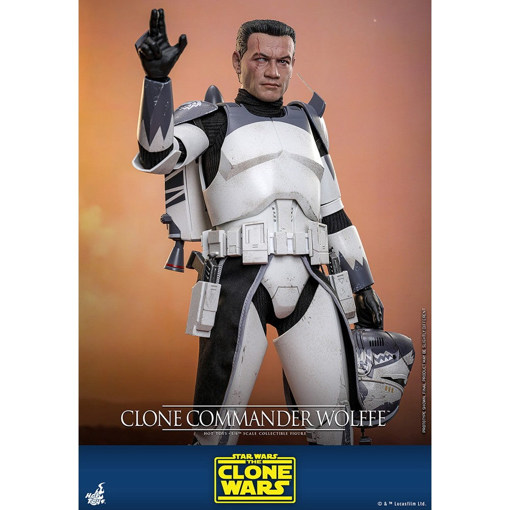 【新品】【お取り寄せ】[FIG] テレビ・マスターピース コマンダー・ウォルフ STAR WARS(スター・ウォーズ) クローン・ウォーズ 1/6 完成品 アクションフィギュア(TMS141) ホットトイズ(20260131)